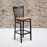 Flash Furniture , XU-DG6R8BSCH-BAR-NATW-GG, Restaurant Barstools