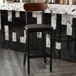 Flash Furniture , XU-DG6V6BV-WAL-GG, Restaurant Barstools