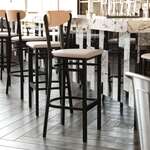 Flash Furniture , XU-DG6V6GYV-NAT-GG, Restaurant Barstools