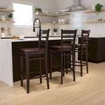 Flash Furniture , XU-DGW0005BARLAD-WAL-GG, Restaurant Barstools