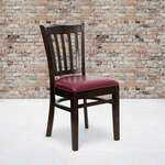 Flash Furniture , XU-DGW0008VRT-WAL-BURV-GG, Restaurant Chairs