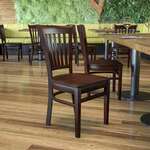 Flash Furniture , XU-DGW0008VRT-WAL-GG, Restaurant Chairs