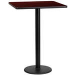 Flash Furniture , XU-MAHTB-2424-TR18B-GG, Restaurant Tables
