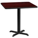 Flash Furniture , XU-MAHTB-3030-T2222-GG, Restaurant Tables