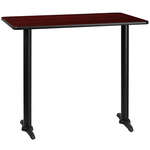 Flash Furniture , XU-MAHTB-3048-T0522B-GG, Restaurant Tables