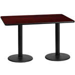 Flash Furniture , XU-MAHTB-3060-TR18-GG, Restaurant Tables