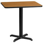 Flash Furniture , XU-NATTB-2430-T2222-GG, Restaurant Tables
