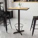 Flash Furniture , XU-NATTB-2430-T2222B-3CFR-GG, Restaurant Tables