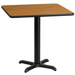Flash Furniture , XU-NATTB-3030-T2222-GG, Restaurant Tables