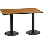 Flash Furniture , XU-NATTB-3060-TR18-GG, Restaurant Tables