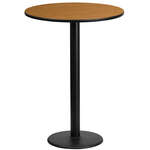 Flash Furniture , XU-RD-24-NATTB-TR18B-GG, Restaurant Tables