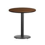 Flash Furniture , XU-RD-24-WALTB-TR18-GG, Restaurant Tables