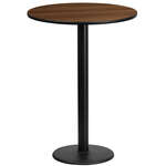 Flash Furniture , XU-RD-24-WALTB-TR18B-GG, Restaurant Tables