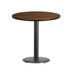 Flash Furniture , XU-RD-30-WALTB-TR18-GG, Restaurant Tables