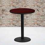 Flash Furniture , XU-RD-36-MAHTB-TR24B-GG, Restaurant Tables
