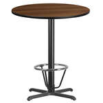 Flash Furniture , XU-RD-36-WALTB-T3030B-3CFR-GG, Restaurant Tables