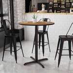 Flash Furniture , XU-RD-36-WALTB-T3030B-GG, Restaurant Tables