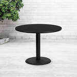 Flash Furniture , XU-RD-42-BLKTB-TR24-GG, Restaurant Tables