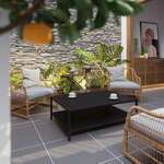 Flash Furniture , XU-T6R60USO-2T-BK-GG, Patio Tables