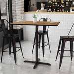 Flash Furniture , XU-WALTB-3042-T2230B-GG, Restaurant Tables