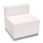 Flash Furniture , ZB-803-CHAIR-WH-GG, Reception Furniture - Chairs