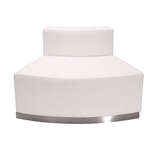 Flash Furniture , ZB-803-OUTSEAT-WH-GG, Reception Furniture - Chairs