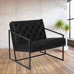 Flash Furniture , ZB-8522-BK-GG, Reception Furniture - Chairs