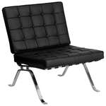 Flash Furniture , ZB-FLASH-801-CHAIR-BK-GG, Reception Furniture - Chairs
