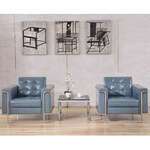Flash Furniture , ZB-LESLEY-8090-CHAIR-GY-GG, Reception Furniture - Chairs
