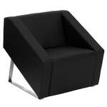 Flash Furniture , ZB-SMART-BLACK-GG, Reception Furniture - Chairs