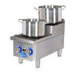 Globe , GHPSU212G, Hotplate, Countertop, Gas