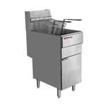 Grindmaster-Cecilware , FMS403LP, Fryer, Gas, Floor Model, Full Pot