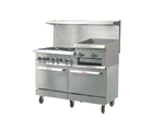 IKON COOKING , IR-6B-24RG-60, Range 60" - 6 burners - 24" raised griddle