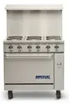 Imperial Range , IR-4-G12T-E-C_208V_3PH, Range, 36" Restaurant, Electric