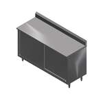 John Boos , 4CS4R5-2472, Work Table, Cabinet Base Sliding Doors