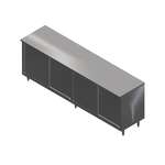 John Boos , 4CS6-2496, Work Table, Cabinet Base Sliding Doors