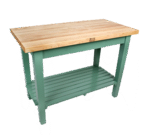 John Boos , C3625, Work Table, Wood Top