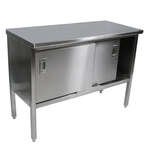 John Boos , EBSS4-24132, Work Table, Cabinet Base Sliding Doors