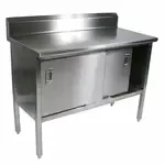 John Boos , EBSS4R5-2460, Work Table, Cabinet Base Sliding Doors