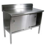 John Boos , EBSS4R5-3072, Work Table, Cabinet Base Sliding Doors