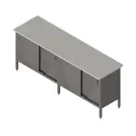 John Boos , EBSS6-30120, Work Table, Cabinet Base Sliding Doors