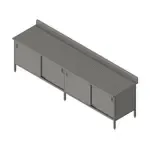 John Boos , EBSS6R5-30108, Work Table, Cabinet Base Sliding Doors