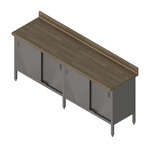 John Boos , EBSW7R4-30108, Work Table, Wood Top