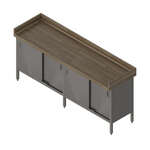John Boos , EBSW7R43-2496, Work Table, Wood Top