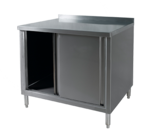 Klingers Trading , BCB2472, Work Table, Cabinet Base Sliding Doors