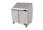 Kool-It , KSTM-36-2, Refrigerated Counter, Mega Top Sandwich / Salad Unit