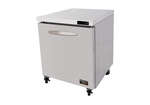 Kool-It , KUCR-27-1, Refrigerator, Undercounter, Reach-In