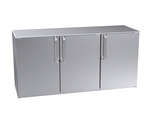 Krowne Metal , BD72-SNS-RLL, Refrigeration- Back Bar Storage Cabinet