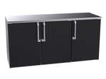 Krowne Metal , BR72L-BSS-RRR, Refrigeration- Remote Back Bar Cooler