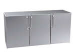 Krowne Metal , BR72L-SNS-LLR, Refrigeration- Remote Back Bar Cooler
